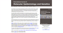Desktop Screenshot of ijmeg.org